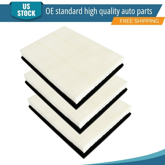 YXPCARS 3PCS Front Engine Air Filter for Ford Escape Bronco Sport Maverick Lincoln Corsair Flexible, New Air Filter Replacement (CA12778)