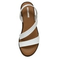 thumbnail image 5 of CUSHIONAIRE Women's Lido Asym Slingback Sandal +Memory Foam, 5 of 5