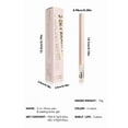 thumbnail image 2 of Micro Brow Pencil, Eyebrow Pen, Precise Eye Brow Makeup Pen, 2-in-1 Shaped Eyebrow Pencil Long-lasting Natural Waterproofs And Non-dizzy Dyeing Double-headed Liquid Eyebrow Pencil, 2 of 3