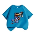 thumbnail image 5 of Nuevas camisetas de Sonics para niños, camisetas de algodón con letras impresas de Anime de la A a la Z, ropa de moda para niños y niñas, camisetas de verano, regalo de cumpleaños, 5 of 5