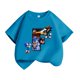 thumbnail image 5 of Nuevas camisetas de Sonics para niños, camisetas de algodón con letras impresas de Anime de la A a la Z, ropa de moda para niños y niñas, camisetas de verano, regalo de cumpleaños, 5 of 5