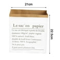 thumbnail image 2 of Bolsa de papel de estilo caliente Ins, mini bolsa de papel kraft de almacenamiento, florero de estilo nórdico engrosado de doble capa, MW90888-Bolsa de flores de papel kraft blanca, 2 of 14