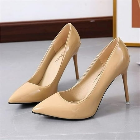 

Women s Pumps Pointy Closed Toe Stiletto High Heels Slip on Party Wedding Dress Shoes Work Pumps