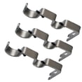thumbnail image 5 of Set of 3 Adjustable Window Curtain Curtain Rod Bracket 5.8mm Rod, Sturdy , Gray, 5 of 6