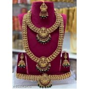 FIRST RAY MART Beautiful Necklace Set /Indian Women Jewellery Gold Plated Fashion Jewelry/Designer Pearl Necklace / Wedding Wear Gift