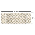 thumbnail image 2 of Hot Dog Microwave Oven Cover, Cartoon of Fast Food Truck Van with Salesman Shop Car Pattern Pastel Backdrop, Water Resistant Organizer with Pockets for Kitchen, 36" x 12", Multicolor, by Ambesonne, 2 of 4