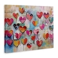 thumbnail image 3 of Stupell Industries Transitional Playful Urban Hearts Pattern Canvas Art, 20 x 16, by LSR Design Studio, 3 of 8