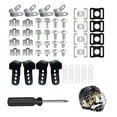thumbnail image 6 of ANXPTME 31Pcs Football Helmets Repair Kits with Visors Clip Chin Straps Adapter Screw Nut, 6 of 12
