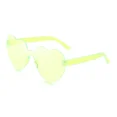 thumbnail image 1 of Jelly Heart Shape Rimless Sunglasses Gong Bohan unisex, 1 of 2