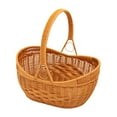 thumbnail image 3 of Cesta de mano, cesta de almacenamiento con asa, cesta tejida para sala de estar, cocina, bebé Pequeño, 3 of 9