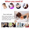 thumbnail image 2 of Adjustable Soft Foam Neck Brace Support Dislocation Fixation Pain Relief Cervical Collar, 2 of 5