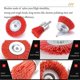 thumbnail image 4 of 3 Pcs Nylon Filament Abrasive Wire Brush Wheel & Cup Brush Set, 4 of 5