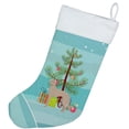 thumbnail image 2 of Carolines Treasures CK3848CS Tan Longdog Christmas Tree Christmas Stocking, 2 of 2