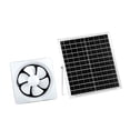 thumbnail image 1 of DOLITY Solar Exhaust Fan Kitchen Bathroom Ventilation System for Attic Chicken Coop 12inch, 1 of 9