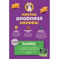 thumbnail image 2 of Annie's Homegrown, Organic Cheddar Bunnies, Baked Snack Crackers, 7.5 oz Pack of 4, 2 of 6