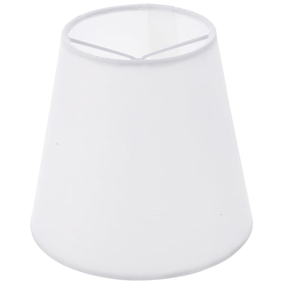 Milisten Small White Lamp Shade Clip on Bulb for Home and Restaurant Lighting