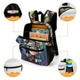 thumbnail image 4 of The Loud House Backpack 13 Inch Bookbag Casual Daypack Travel Backpacks for Work Hiking Camping, 4 of 8