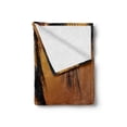 thumbnail image 2 of Central America Soft Flannel Fleece Throw Blanket, Costa Rica Sunset with a Surfer Admiring the Waves Tropical Destination, Cozy Plush for Indoor and Outdoor Use, 50" x 60", Multicolor, by Ambesonne, 2 of 6