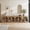 Bijou Camel D - 2, variant on BELLEZE Bijou 64" Modern Buffet Sideboard, Mid-Century Arch Carved Wood Door Cabinet, Textured Storage Console for 75 inch TV, Living Room, Dining Room, Entryway - Ebony