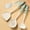 A3482 Usloyux under 5$, variant on Usloyux Under $5 4-Piece Kitchen Tool Set, Silicone Cooking Utensils Collection, Non-Stick Safe Spatula Spoon, Food Grade Kitchen Gadgets, Cooking Essential Set