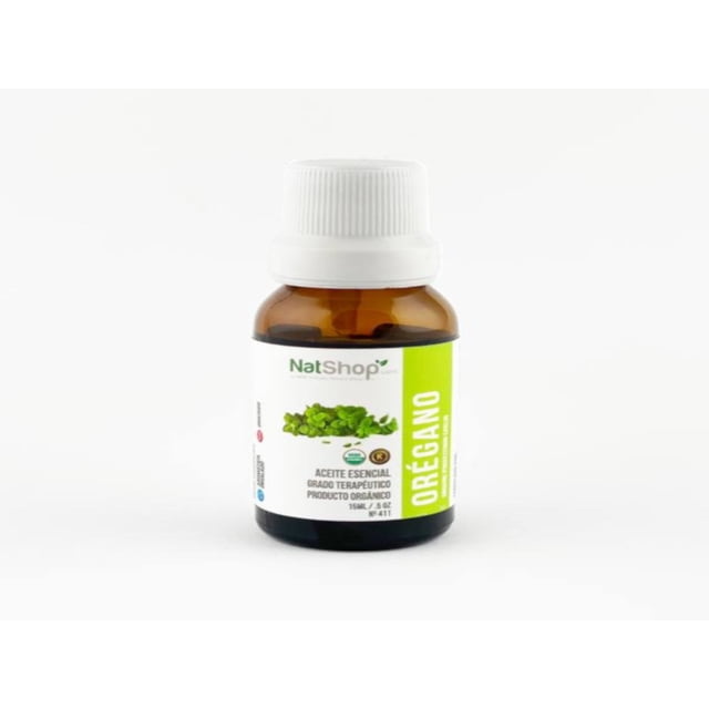 ACEITE ESCENCIAL DE ORÉGANO, 100% ORGÁNICO Natshop ACEITE ESCENCIAL DE ORÉGANO, 100% ORGÁNICO