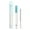 Blue, variant on Retractable Straw Set Reusable Stainless Steel Travel With Keychains and Brush for Outdoor Picnics