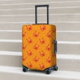 thumbnail image 6 of Gukieu Red Crab Print Suitcase Protective Cover, Elastic Zipper Buckle Suitcase Protective Cover, Suitable for Travel, Business Trip-X-Large, 6 of 7