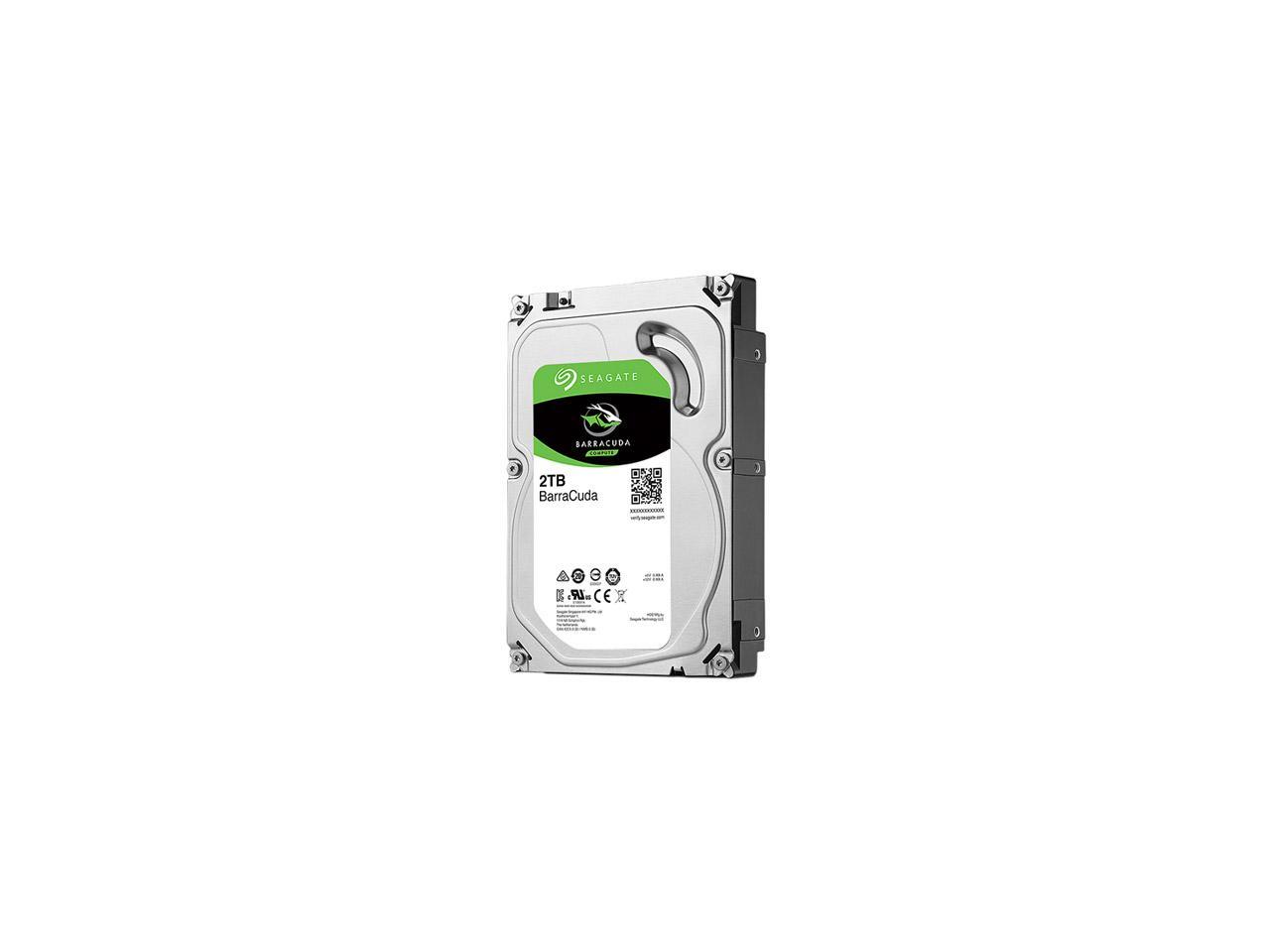 Seagate ST2000DM008 BarraCuda 2TB 3.5 SATA HDD 7200 256MB - image 2 of 5