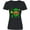 AB-Black, variant on Cute Leprechaun for St. Patrick's Day Women's V-Neck T-Shirt