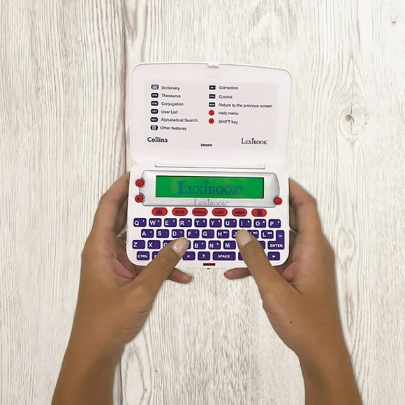 Lexibook Diccionario Electrónico de Inglés Collins® con Tesauro - D850EN