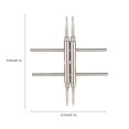 thumbnail image 3 of Camera Spanner  Lens Spanner  Camera Maintanance Tool  Camera Repair Wrench  Camera Repair Spanner Professional Spanner Wrench Repair Maintanance Tools For DSLR Camera Lens, 3 of 8