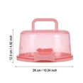 TWCTUWEN 2024 Sign Food Storage Containers Portable Cake Box Cake And
