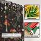 thumbnail image 3 of Bohemian Style Polyester Door Curtain with Plastic Ring Colorful Mushroom 2000x1000mm, 3 of 7