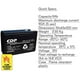 thumbnail image 3 of Bateria Libre de Mantenimiento CDP B-12 12V 9Amp, 3 of 5