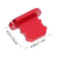 thumbnail image 4 of WHAMVOX 4Pcs Cartoon Phone Dust Plug Aluminum Alloy Matte Black Dustproof Daily Use, 4 of 5