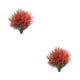 thumbnail image 4 of Naiovety 8 flores artificiales para el hogar de bodas, no tóxicas y de amplia aplicación, decoración para fiestas, color naranja Naranja 2piezas, 4 of 6