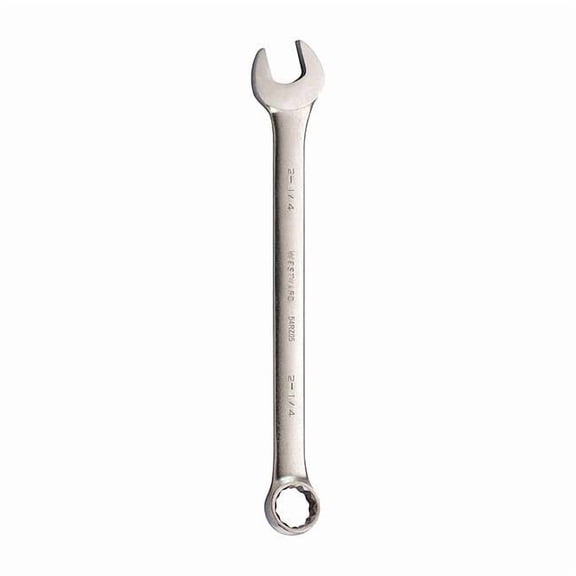 Westward Combo Wrench,SAE,Rounded,2 1/4" 54RZ05