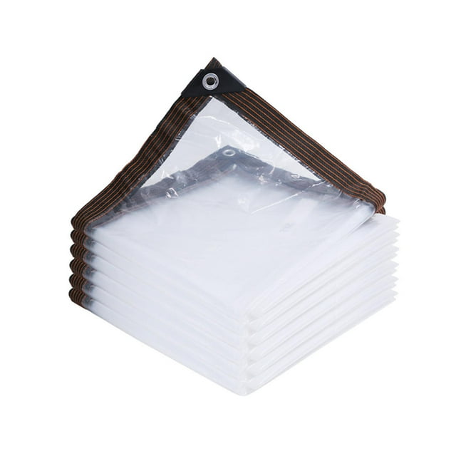 Lona transparente Lona transparente a prueba de polvo a prueba de agua a prueba de lluvia Resistente para acampar Plantas 400cm x 400cm