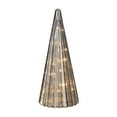 thumbnail image 2 of Fraiche Light Up Glass Grey Tree Decoration, 2 of 7
