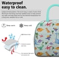 thumbnail image 3 of Reusable Dinosaur Lnsulated Lunch Bag for Women & Men-Leakproof Water-Resistant Cooler Tote,Large Capacity(10.6x8.7x6.3in)for Work,Office,Travel,Picnic,Beach., 3 of 7