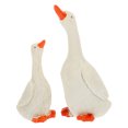 thumbnail image 1 of 2 Pcs Statue de Canard en Résine Figurine Animale Statue de Bureau en Résine Décoration Artisanale, 1 of 7