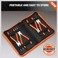 thumbnail image 2 of 4PC Circlip Pliers Internal External 7" Snap Ring Plier Wiith Pouch, 2 of 7