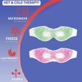 thumbnail image 4 of 2PCS Gel Eye Mask - Hot Cold Compress Pack Eye Therapy | Cooling Eye Mask for Puffy Eyes,Migraines- Reusable, 4 of 5