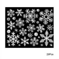 thumbnail image 4 of Wisremt Gold Christmas Snowflake Window Clings Glitter Silver Snowflake Window Stickers For Xmas Holiday Wonderland, 4 of 6