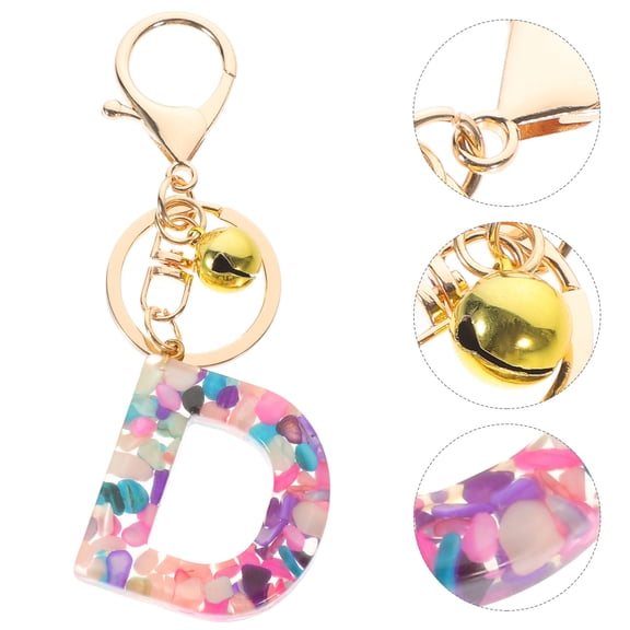 Hytrove Key Chain Decor Cute Keychain Multi Colored 1 Piece Key Holder for Women