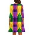 thumbnail image 4 of CIENVNSTG Women's Fashion A-Line Summer Dress Casual Flowy Dress for Everyday Wear, 4 of 4