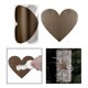 thumbnail image 4 of 100Pcs Glitter Heart Stickers Labels,crafts Decorative Stickers for Wedding Anniversaries,Card Envelope ,Birthday PartyDecoration dorado, 4 of 10