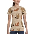 thumbnail image 4 of Honeii Cartoon Squirrel Print Kids Boy T-Shirt,Breathable Round Neck Tee,Stylish Summer Tee for Boys, for Outdoor Activities and Casual Wear, 4 of 7