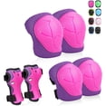 thumbnail image 2 of Kids Knee Pads Elbow Pads Guards Protective Gear Set Safety Gear for Roller Skates Cycling Bike Skateboard Inline Riding Sports (Light Blue), 2 of 7