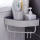 thumbnail image 4 of Estante de almacenamiento montado en la pared, baño, inodoro, esquina, ducha, estante, canasta de drenaje de cocina, con ganchos Eigraketly HA000958-03B, 4 of 6